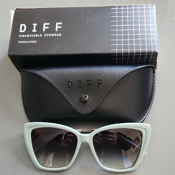 Brand NEW Black and BLUE/GRAY DIFF Sunglasses main image 1